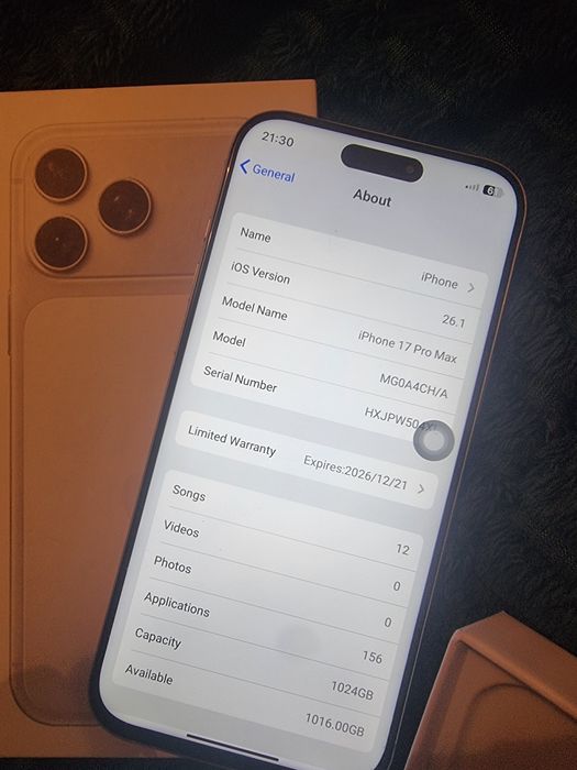 Iphone 17 pro max