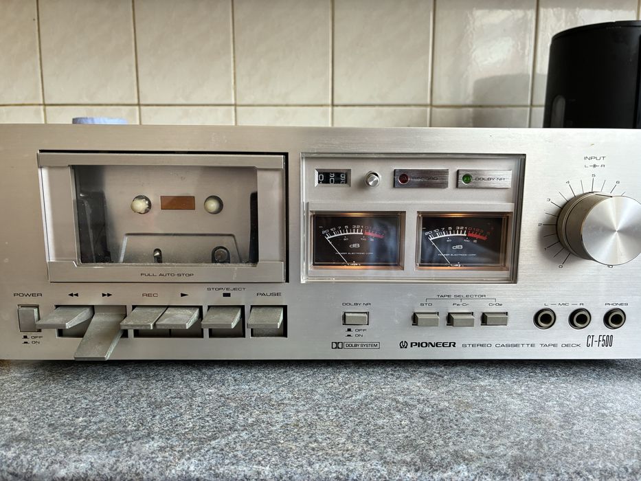 Pioneer stereo tape deck CT -F500