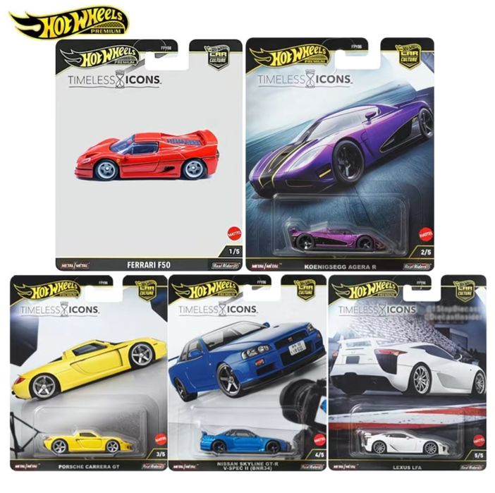 Hot Wheels Premium набор Timeless Icons