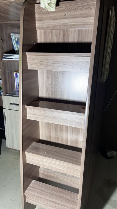 Шкаф,кровать, полки, столик 4в1