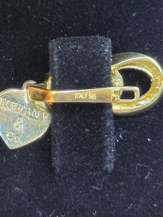 Золото 585  Серьги