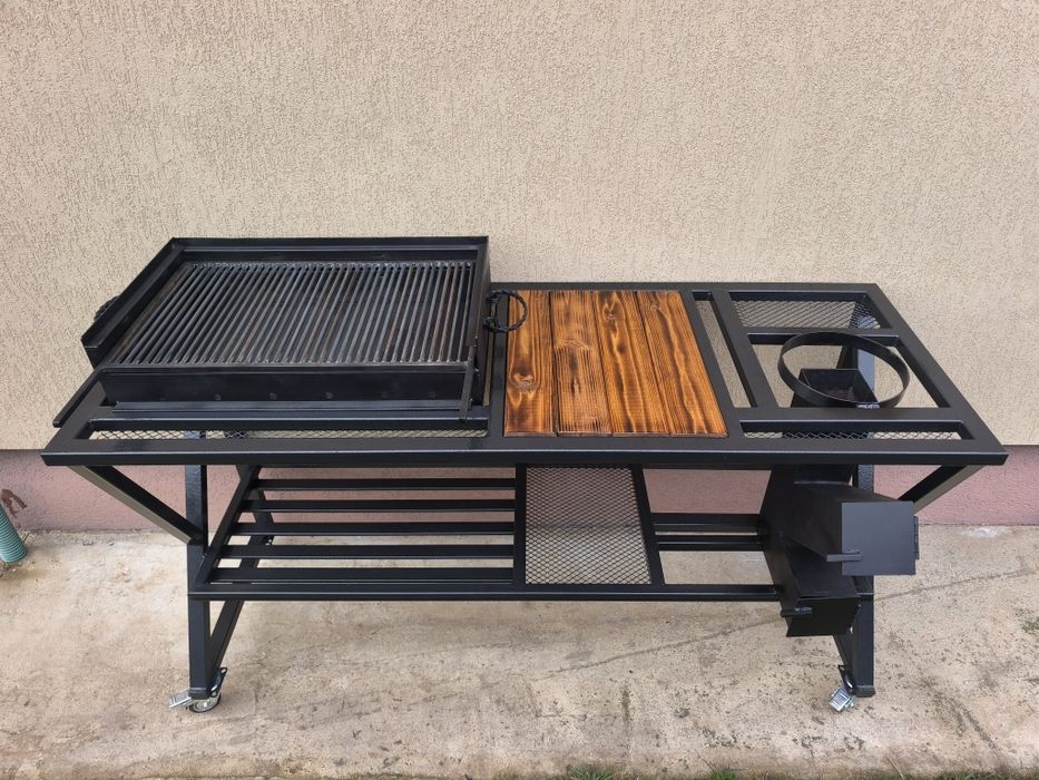 Grătar 700x400 cu Soba Racheta