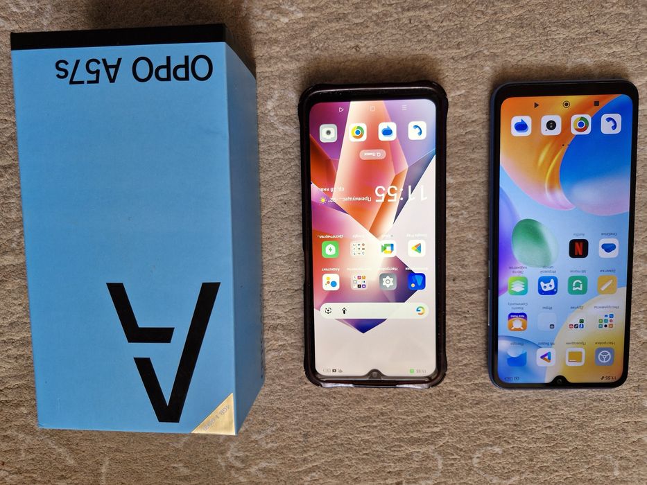 Редми А10, и Орро А57, по 25000 тг один.