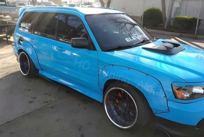 Расширение HDTuning Subaru Forester SG