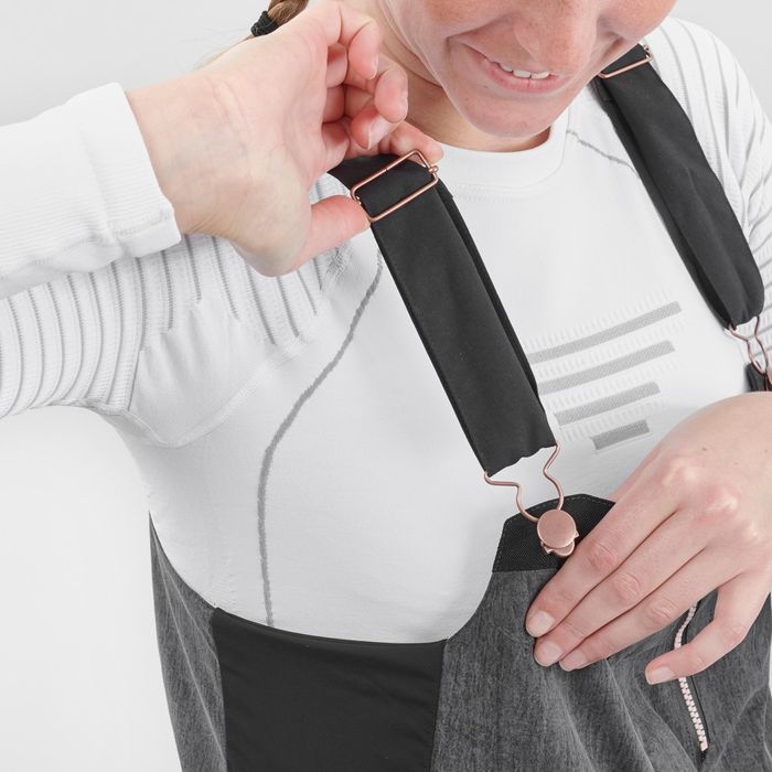 Salopetă snowboard/schi Bib 900 Negru - produs resigilat Decathlon