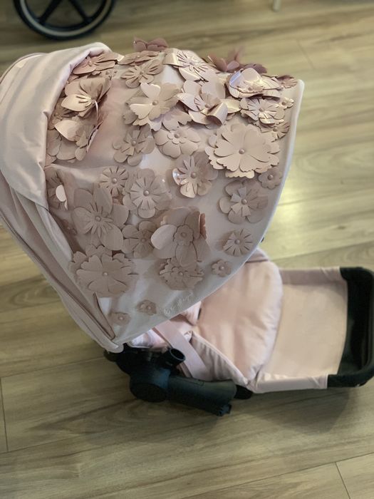 Textil scaun sport Priam 3 Simply Flowers Pink - fara cadru