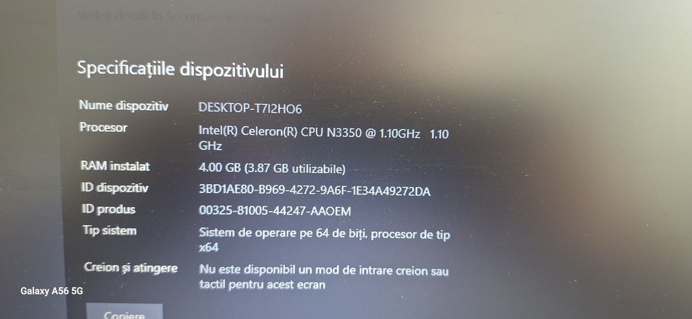 Notebook ASUS X540N