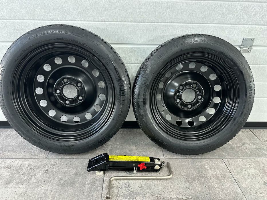 Kit rezerva Slim BMW 17" SI 16" NOU Cheie și cric originale!