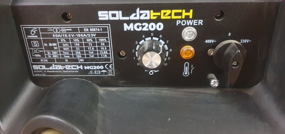 Aparat de sudura MIG-MAG Soldatec 200