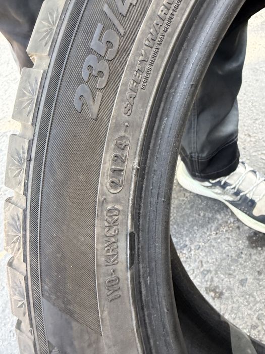 Зимние шины KUMHO с липучками