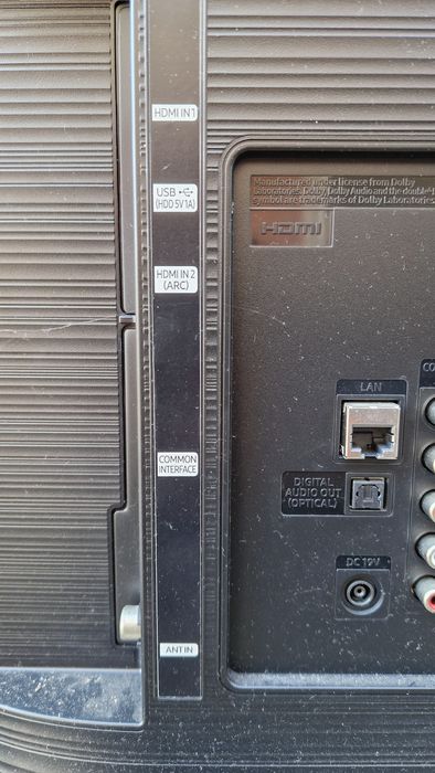 Телевизор Самсунг 32" с дистанционно, за части