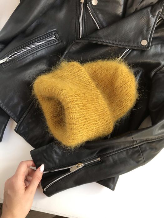 Новая шапка из мохера