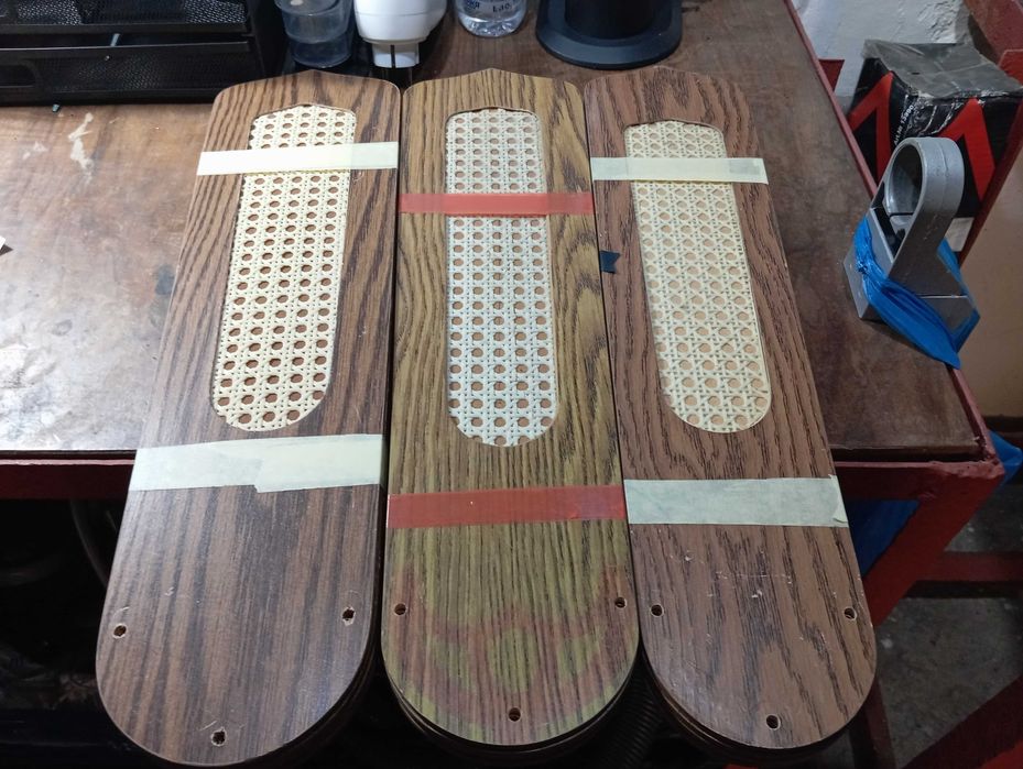 Таванен полюлей - вентилатор - части