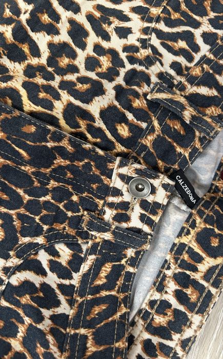 Леопардов панталон XS Calzedonia jegging / панталон животински принт