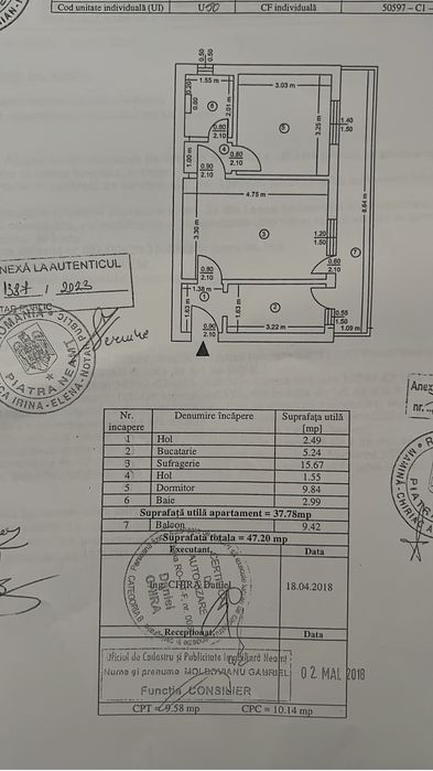 Apartament cu 2 camere de vanzare