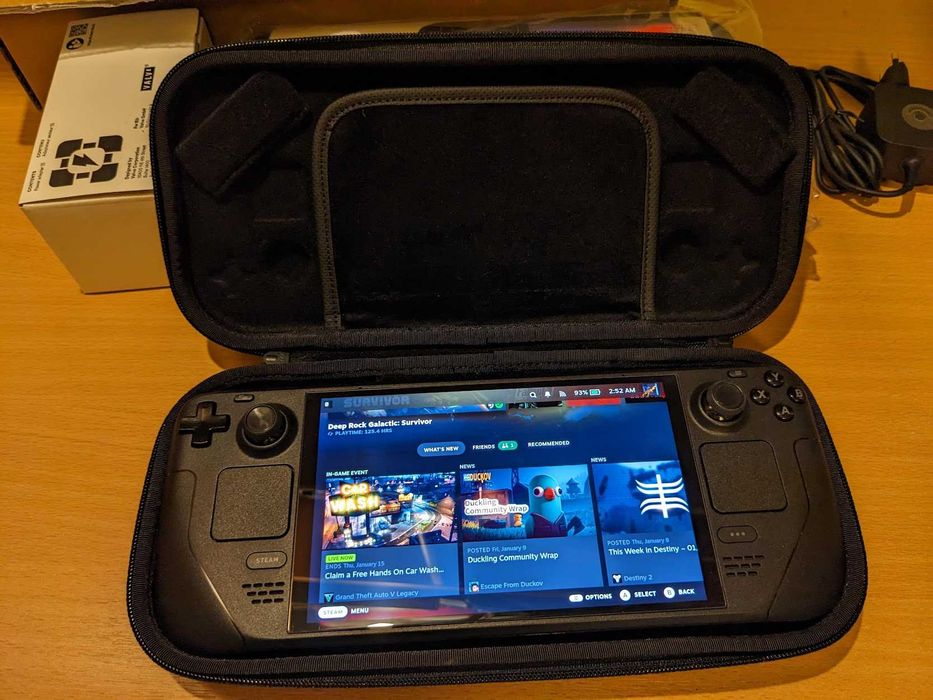 Vand husa case TomToc G38 slim pt Steam Deck