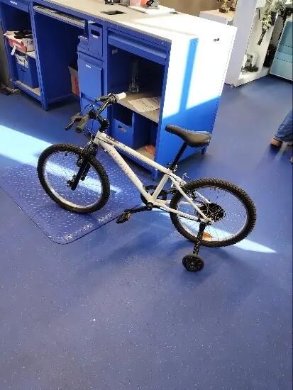 Bicicletă Mtb Explore 120 20" alb copii - (SecondHand) Decathlon