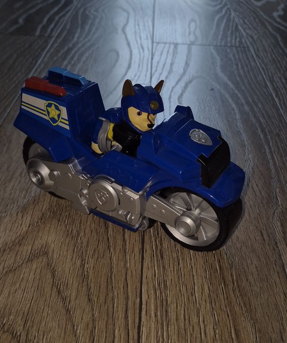 Motocicleta Paw Patrol cu chase