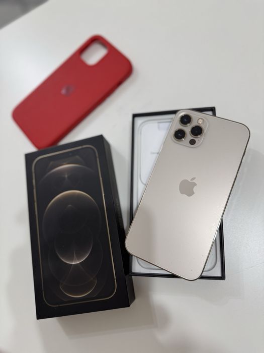 Vând iphone 12 pro gold, 256GB, perfect functional