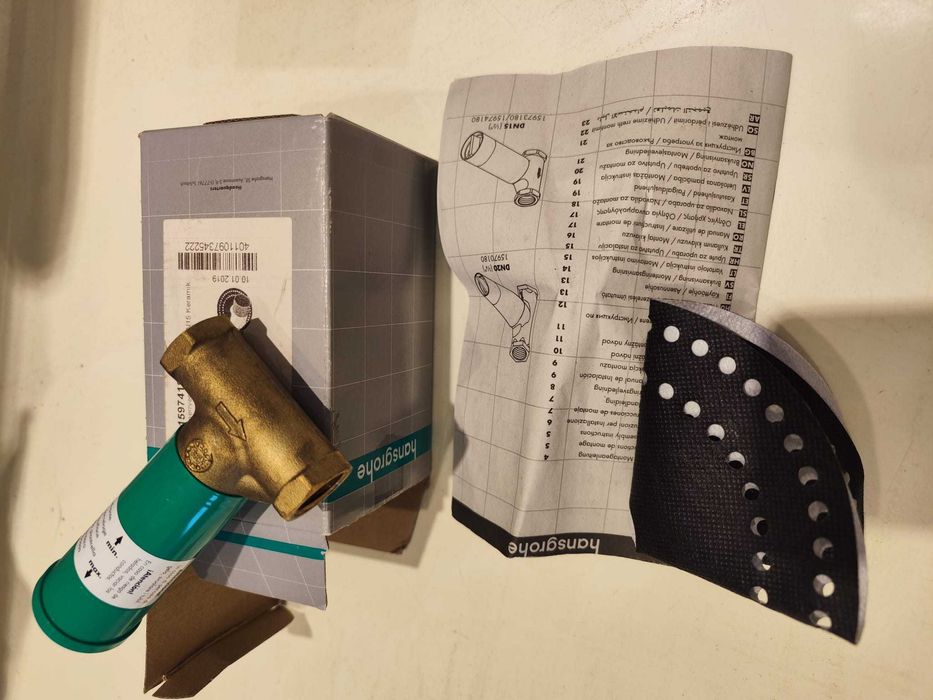 set Corp incastrat si rozeta exterioara de la Hans grohe