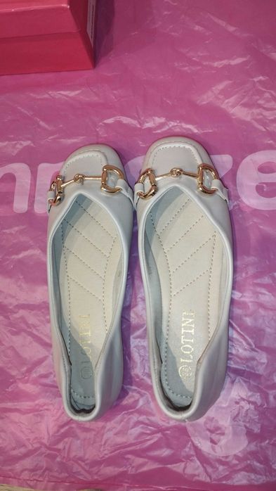 Туфли-лодочки беж, эко-кожа, очень мягкие