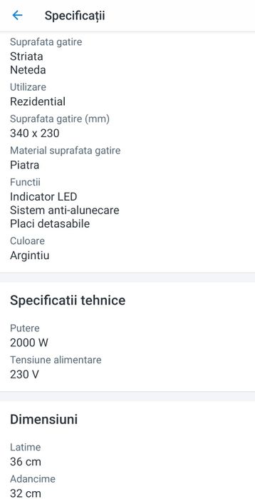 Vând  Grill 3 în 1 Cecotec Rock’nGrill Pro -ideal ptr  gătit sănătos