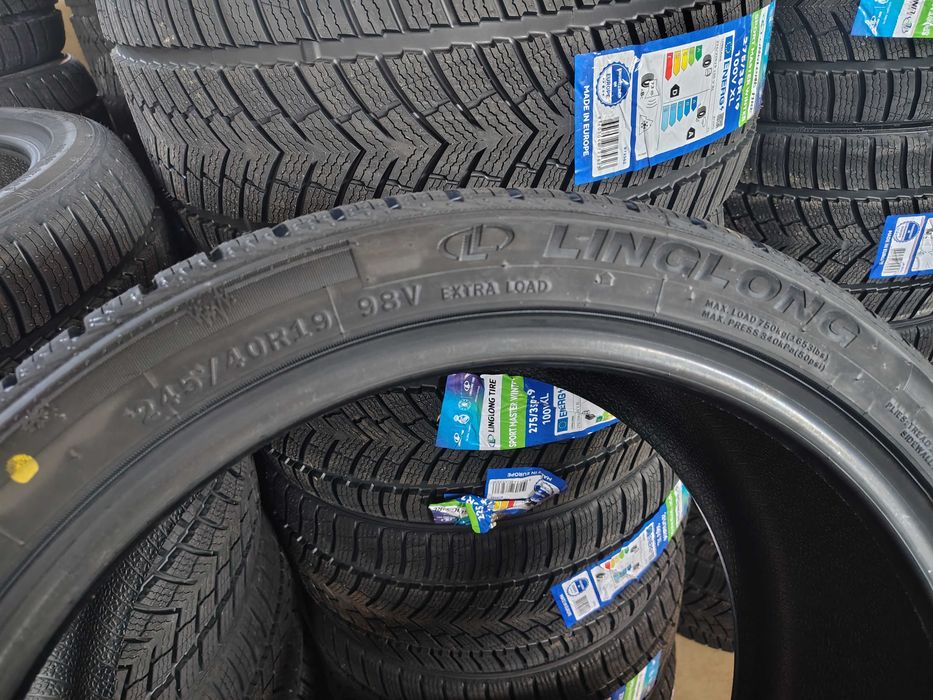 4бр.НОВИ зимни гуми LINGLONG 245 40 19+275 35 19 DOT26 SPORT PAKET цена за брой