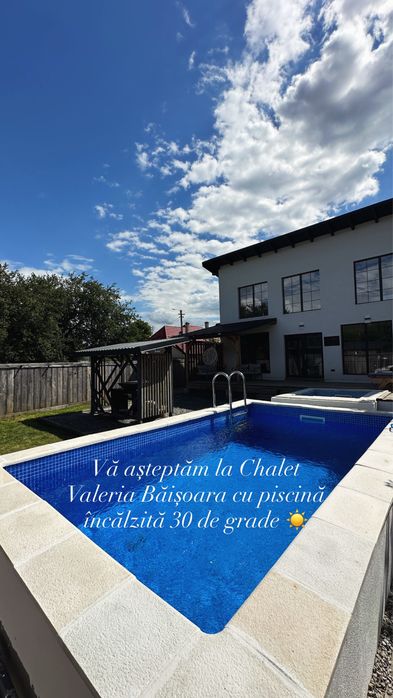 Cabana de inchiriat puscina jacuzzi - Chalet Valeria Baisoara