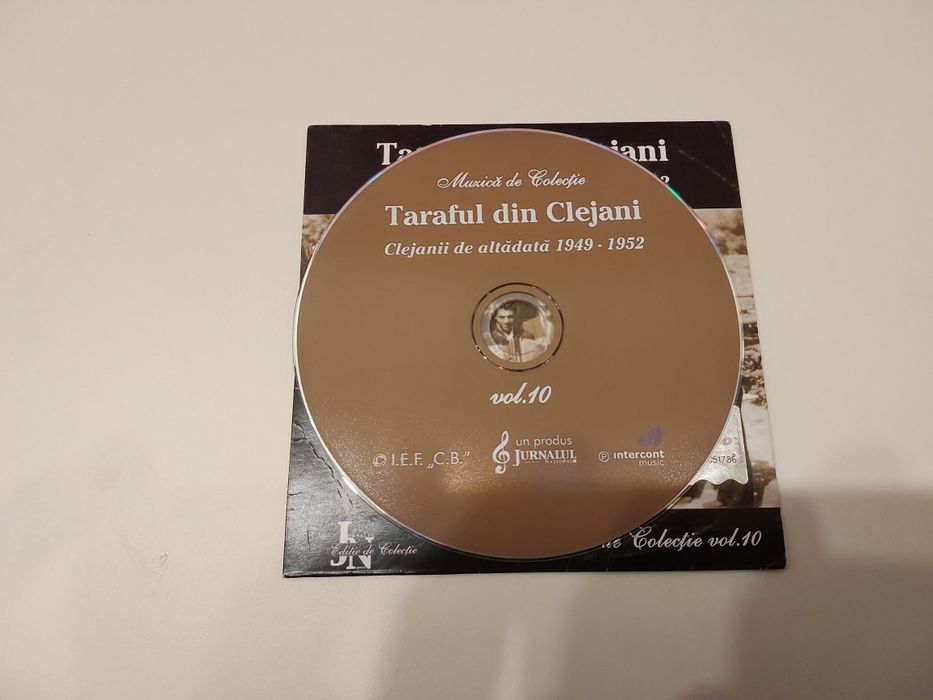 CD Taraful din Clejani. Muzică de colecție. Vol. 10