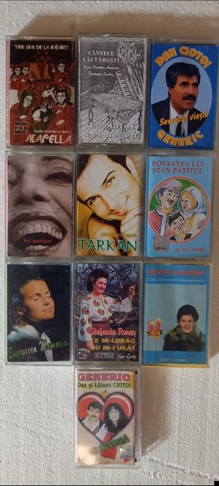 Lot casete audio si cd-uri manele ,populara,dance