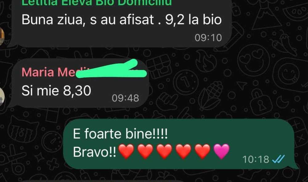 Meditații BAC Biologie