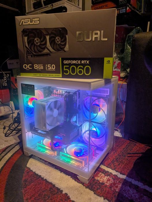 Oferta! PC Gaming Nou - i5 14400f cu 16Gb DDR5 RTX5060!