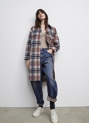 ZARA/ пальто- рубашка