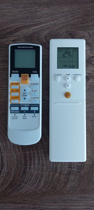 Дистанционни за климатици Fujitsu ,  DAIKIN  , GREE , Panasonic