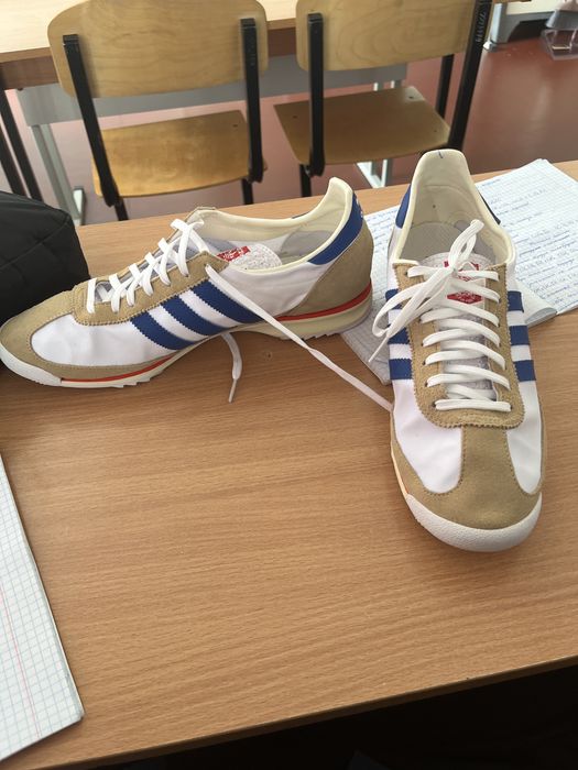 Adidas SL72 Белые с хаки