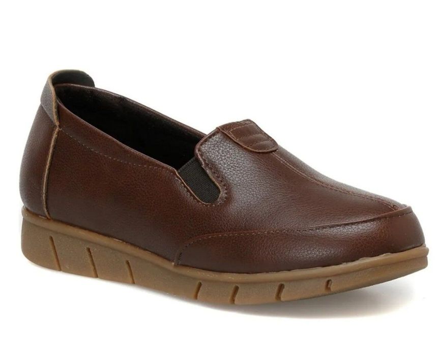 Женские лоферы Из натуральной кожи