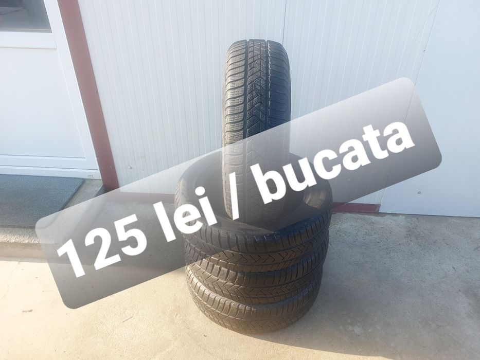 125 lei bucata! Set anvelope M+S/IARNA 205 60 17 Pirelli
