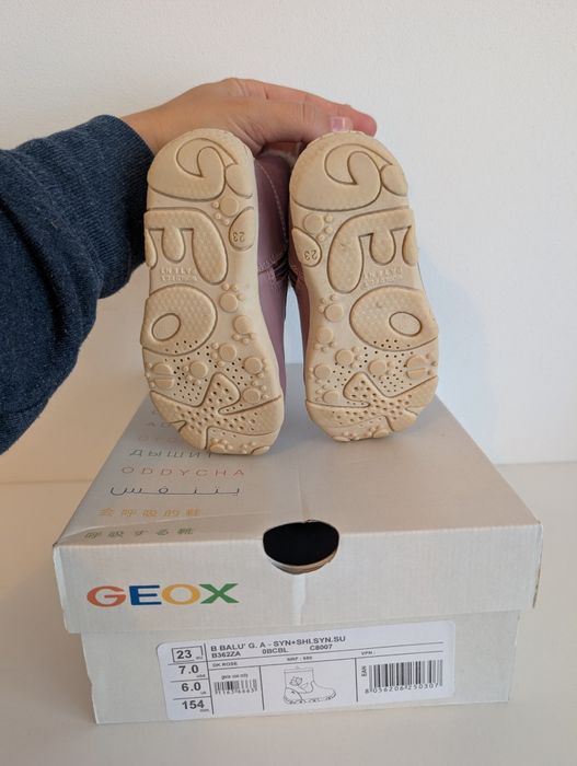 Ghete Geox mărimea 23