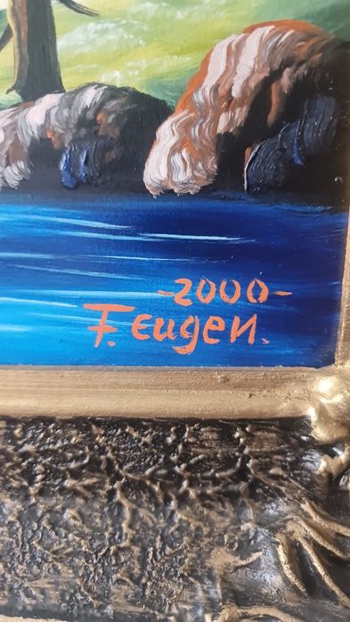 Vând tablouri pictate în ulei,pe pânză,în anul 2000