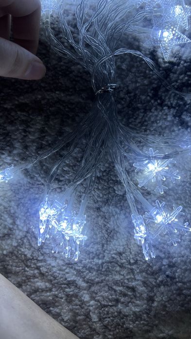 Гирлянда на батарейках (без батареек)