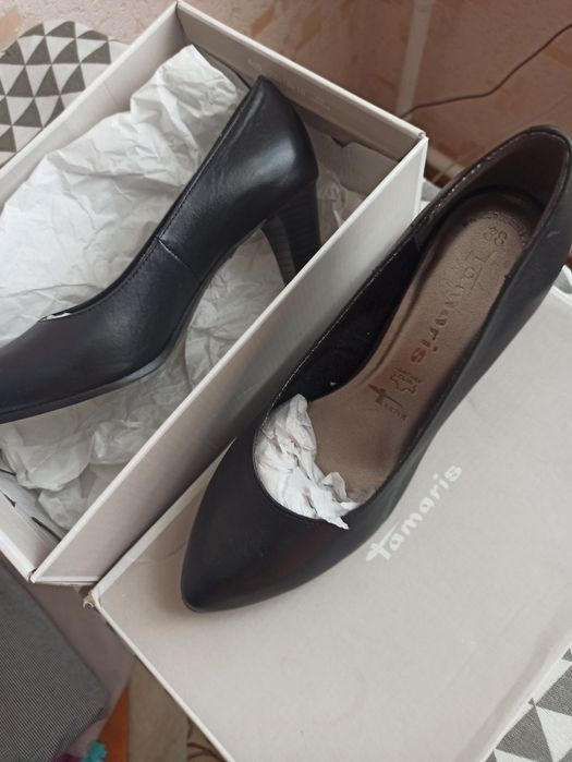 Туфли женские кожаные