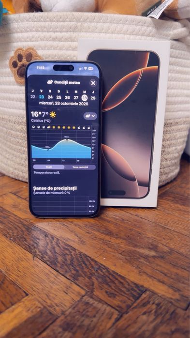 Iphone 16 pro Max - 256 G - Desert Titanium - stare perfecta