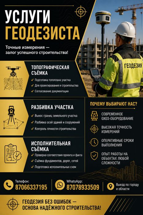 Все виды геодезических услуг