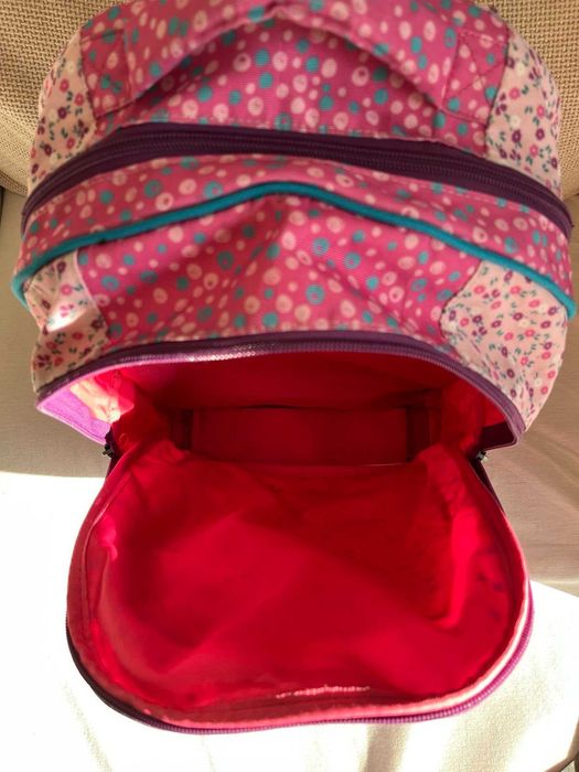 Раница Belmil 3 прегради момиче 5-10 год + подарък още 1 раница