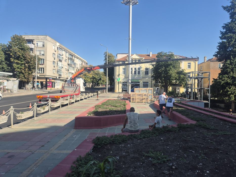 Услуги с камион с кран