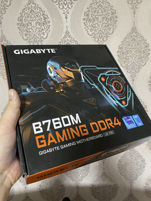 Gigabyte b760m ddr4 и 12400f