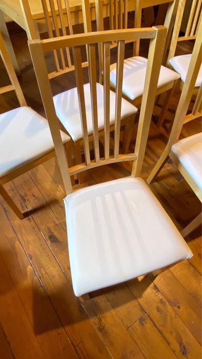 6 scaune IKEA solide