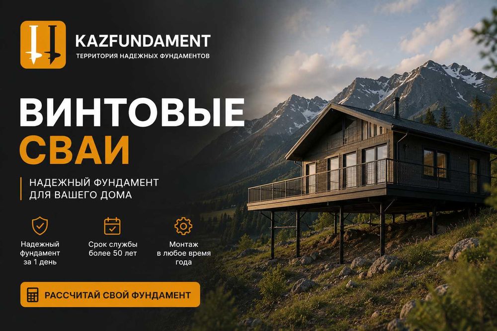 Винтовые сваи от производителя