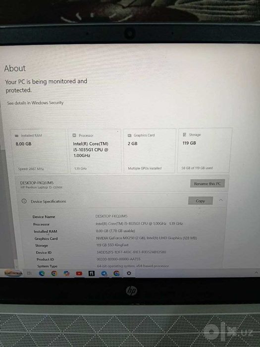 HP Pavilion 15 — i5   10-avlod