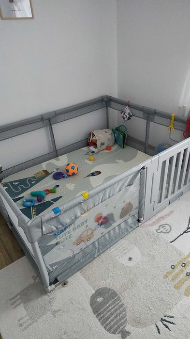 Țarc copii Omvelion 150 x 180 cm cu accesorii